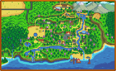 Mapa Stardew
